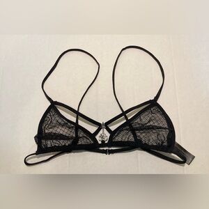 Marlies Dekkers 🟣 EUC Size Small Black Lace Bralette